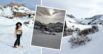 Happy new year und Schneegestöber