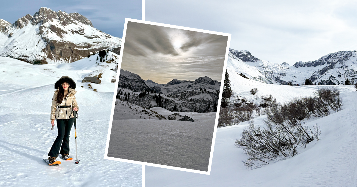 Happy new year und Schneegestöber